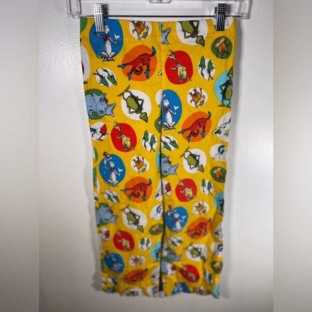 Dr. Seuss Handmade Sleeping Pants By GIGI/JO ANN CHUNN Christmas Pants Size YL